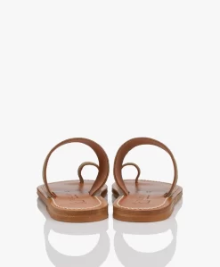 K. Jacques St. Tropez Nagoya Leren Slippers - Geko Sinhra -Kleding Series Winkel K Jacques St Tropez Nagoya Geko Sinhra 345 scaled