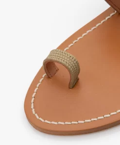 K. Jacques St. Tropez Nagoya Leren Slippers - Geko Sinhra -Kleding Series Winkel K Jacques St Tropez Nagoya Geko Sinhra 349 scaled