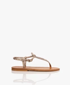 K. Jacques St. Tropez Picon Leren Sandalen - Kampal Duna