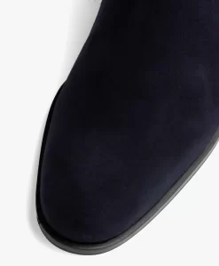 Panara Chelsea Suède Leren Laarzen - Donkerblauw -Kleding Series Winkel Panara Chelsea Sude Leren Laarzen Donkerblauw 08 scaled