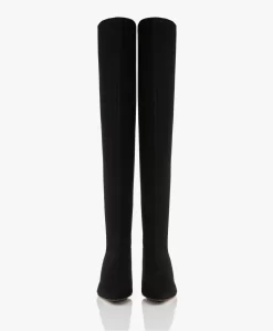 Panara Overknee Stretchlaarzen Met Hak - Zwart -Kleding Series Winkel Panara Overknee Stretchlaarzen met Hak Zwart 203 scaled