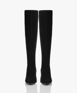 Panara Stretchlaarzen Met Hak - Zwart 19 Panara Stretchlaarzen Met Hak - Zwart -Kleding Series Winkel Panara Stretchlaarzen met Hak Zwart 04 scaled