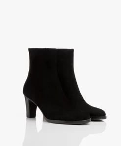 Panara Suède Enkellaars Met Hak - Zwart -Kleding Series Winkel Panara Sude Enkellaars met Hak Zwart 668 scaled