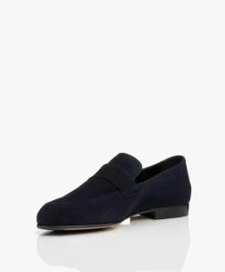 Panara Suède Instapper - Donkerblauw -Kleding Series Winkel Panara Sude Instapper Donkerblauw 05 scaled