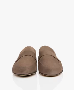 Panara Suède Instapper - Taupe -Kleding Series Winkel Panara Sude Instapper Taupe 04 scaled