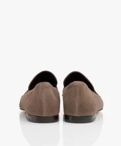 Panara Suède Instapper - Taupe -Kleding Series Winkel Panara Sude Instapper Taupe 06 scaled