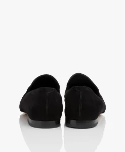 Panara Suède Instapper - Zwart -Kleding Series Winkel Panara Sude Instapper Zwart 05 scaled