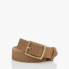 Rag & BoneBoyfriend Suède Leren Riem - Camel