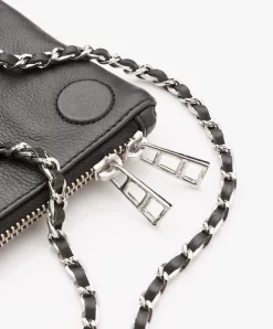 Zadig & Voltaire Rock Leren Schoudertas/Clutch - Zwart -Kleding Series Winkel Zadig Voltaire Rock Noir 06