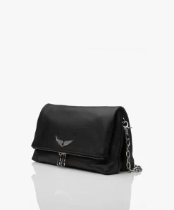 Zadig & Voltaire Rocky Leren Cross-Body Tas - Zwart -Kleding Series Winkel Zadig Voltaire Rocky Leren Cross bodySchoudertas Zwart NIET LIVE ZETTEN 783 scaled
