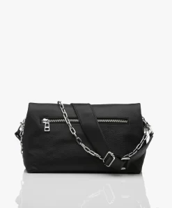 Zadig & Voltaire Rocky Leren Cross-Body Tas - Zwart -Kleding Series Winkel Zadig Voltaire Rocky Leren Cross bodySchoudertas Zwart NIET LIVE ZETTEN 784 scaled
