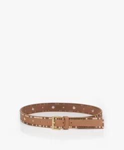 Zadig & Voltaire Starlight Leren Riem - Camel -Kleding Series Winkel Zadig Voltaire Starlight Leren Riem Camel 07 scaled