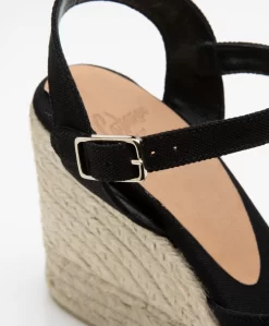 Castañer Blaudell 10,5Cm Canvas Espadrilles Met Sleehak - Zwart -Kleding Series Winkel a1d2d120 a720 4b49 91a6 5cee84880ec1 131 scaled