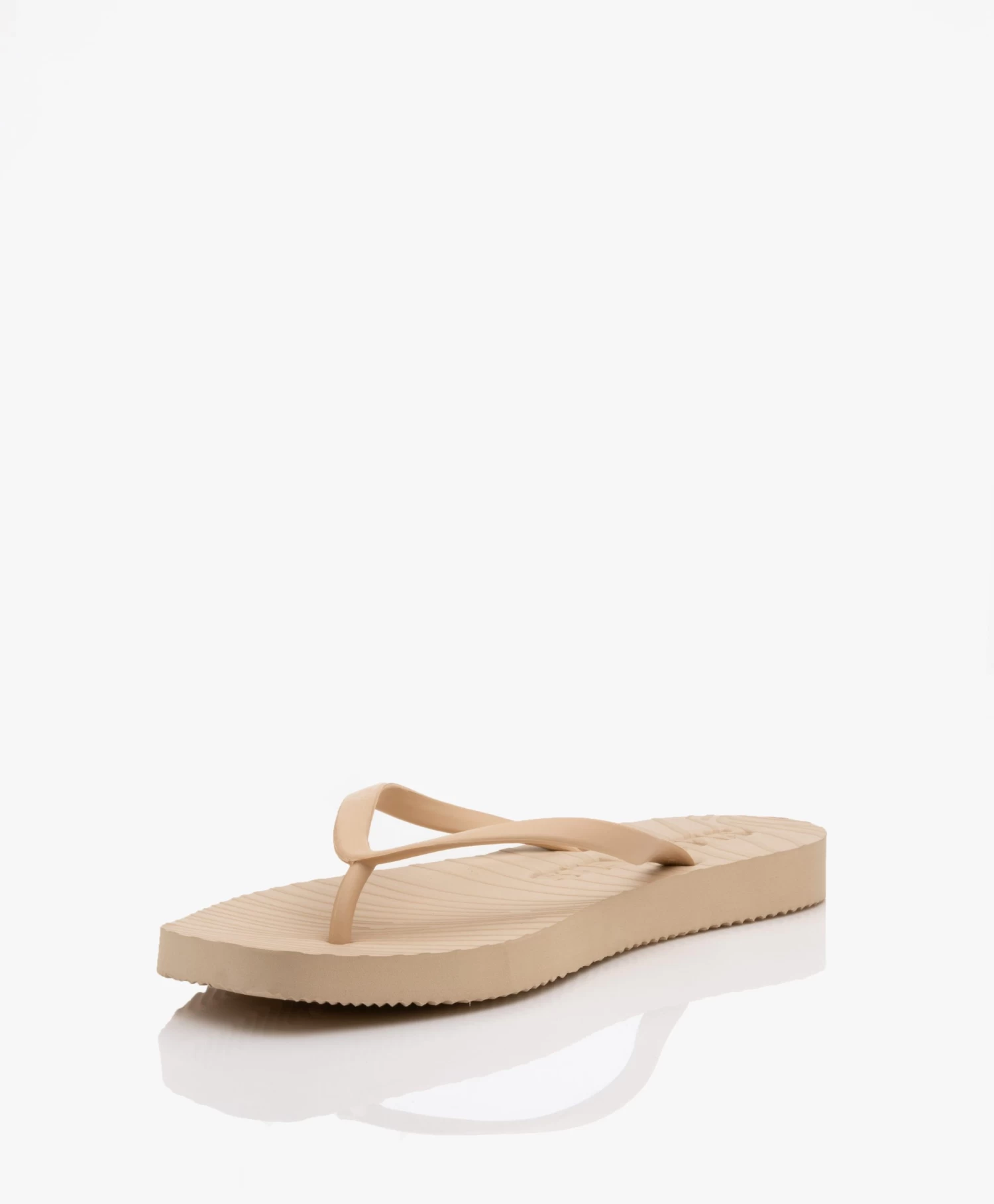 Sleepers Tapered Teenslippers Van Natuurlijk Rubber - Beige 5 Sleepers Tapered Teenslippers Van Natuurlijk Rubber - Beige - Afbeelding 5