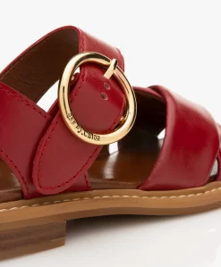 See By Chloé Lyna Kalfsleren Sandalen - Medium Rood -Kleding Series Winkel ade49dce 5e14 42dc 8d38 84dc61fccc8b 169 scaled