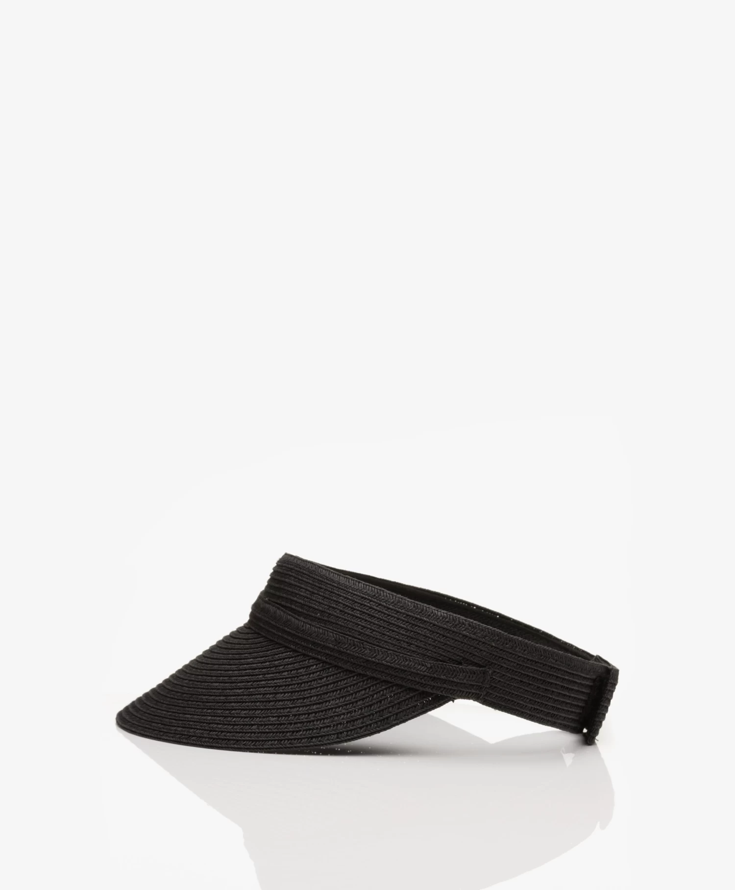 Resort Finest Papierstro Zonneklep - Zwart 4 Resort Finest Papierstro Zonneklep - Zwart - Afbeelding 4