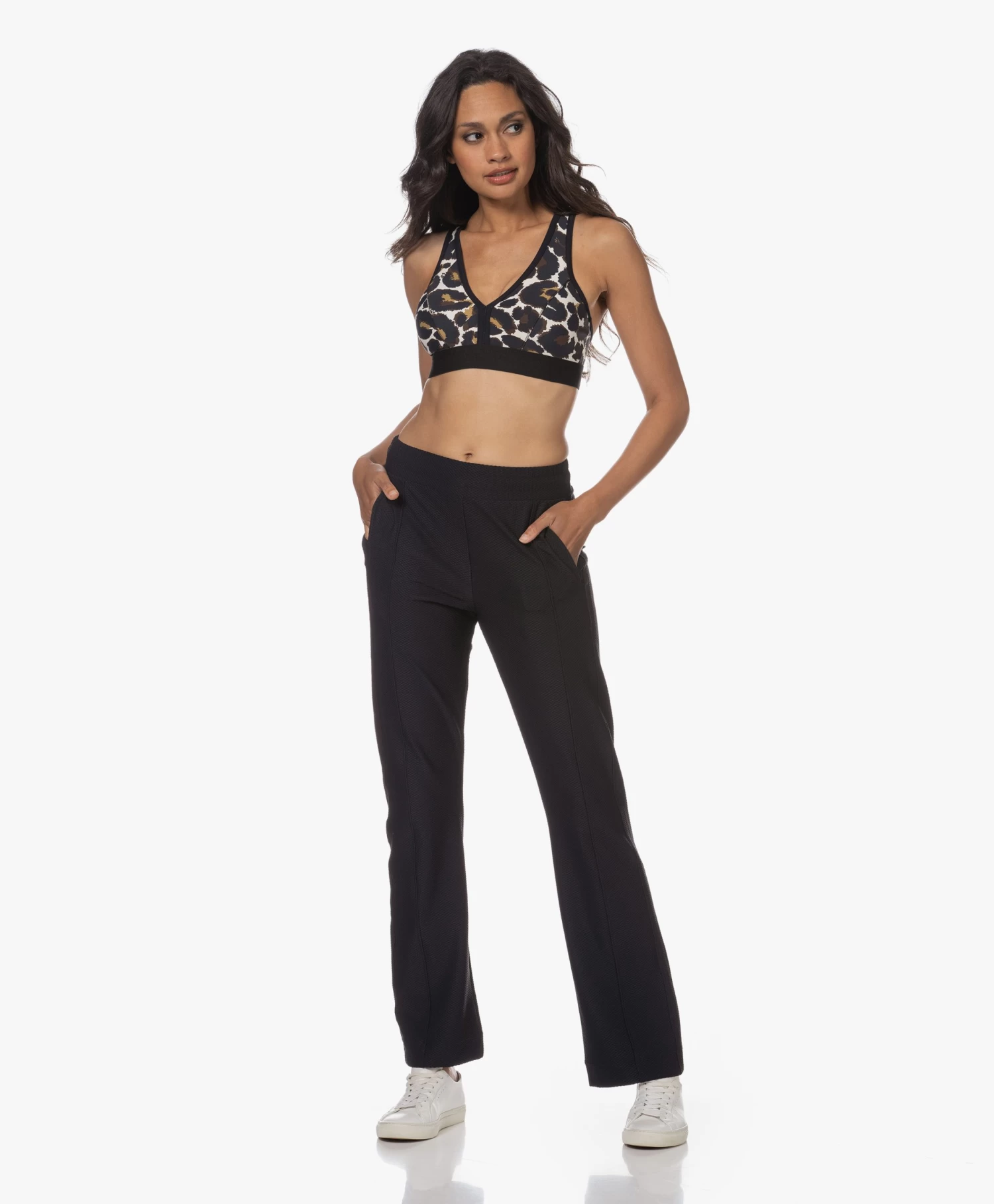 Deblon Sports Nicky Bee Jersey Sweatpants - Zwart 11 Deblon Sports Nicky Bee Jersey Sweatpants - Zwart - Afbeelding 11