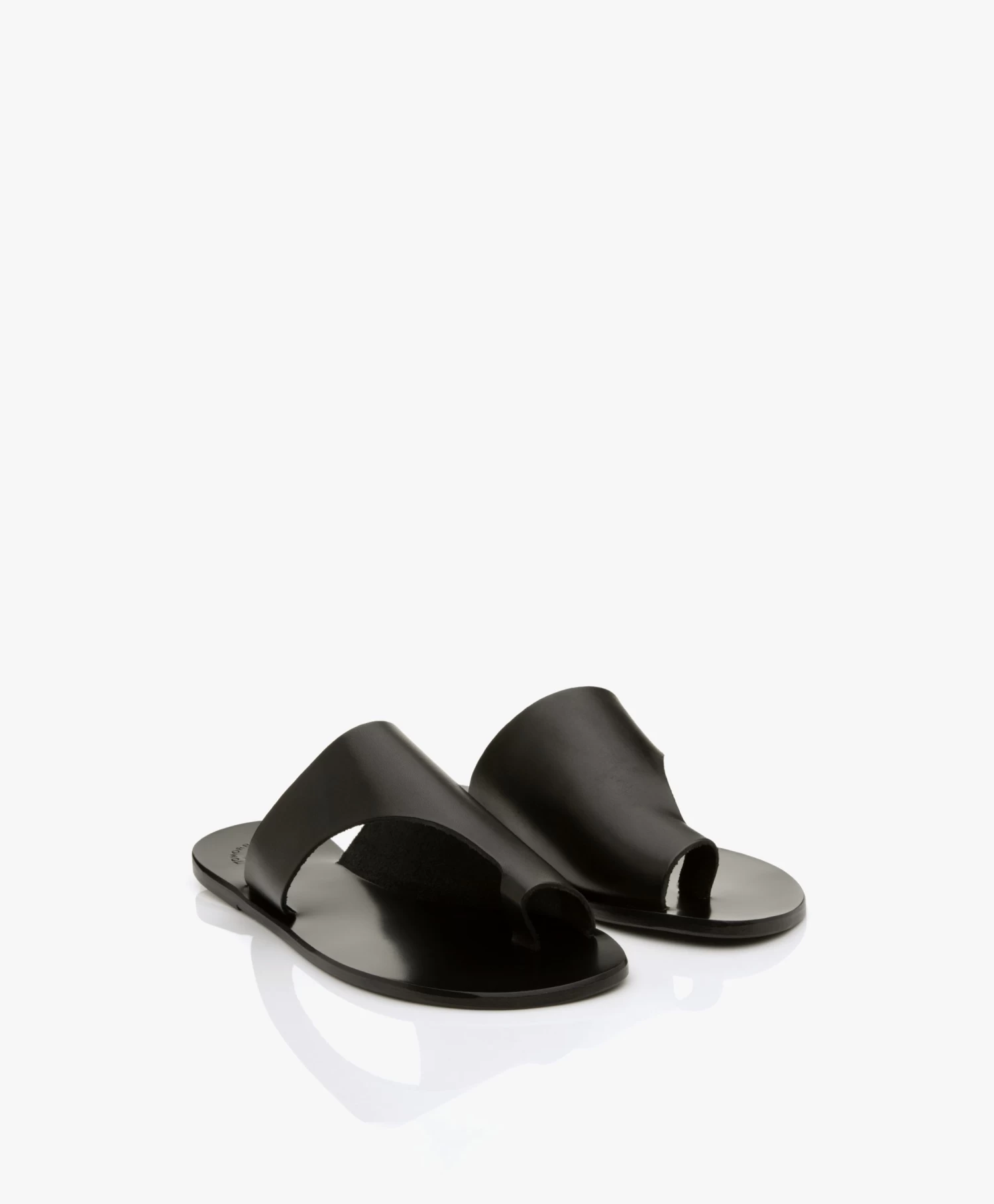 Atp Atelier Rosa Leren Slippers - Zwart 4 Atp Atelier Rosa Leren Slippers - Zwart - Afbeelding 4