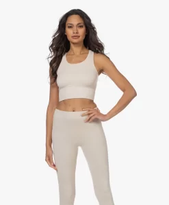 Gai+Lisva Lifa Cropped Yoga Top - Vintage White -Kleding Series Winkel b260cb11 d572 4ac3 a0f9 4b9ff45165a2 94 scaled