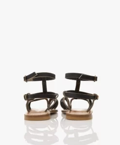 K. Jacques St. Tropez Larissa Leren Sandalen Met Studs - Marine -Kleding Series Winkel b440e92a 80eb 49b0 b24c 1e2f1ceea129 333 scaled