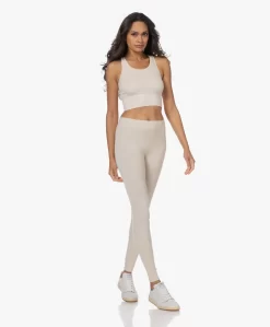 Gai+Lisva Lifa Cropped Yoga Top - Vintage White -Kleding Series Winkel b6d637fc 639f 43d7 a23b 66307eeb0722 104 scaled