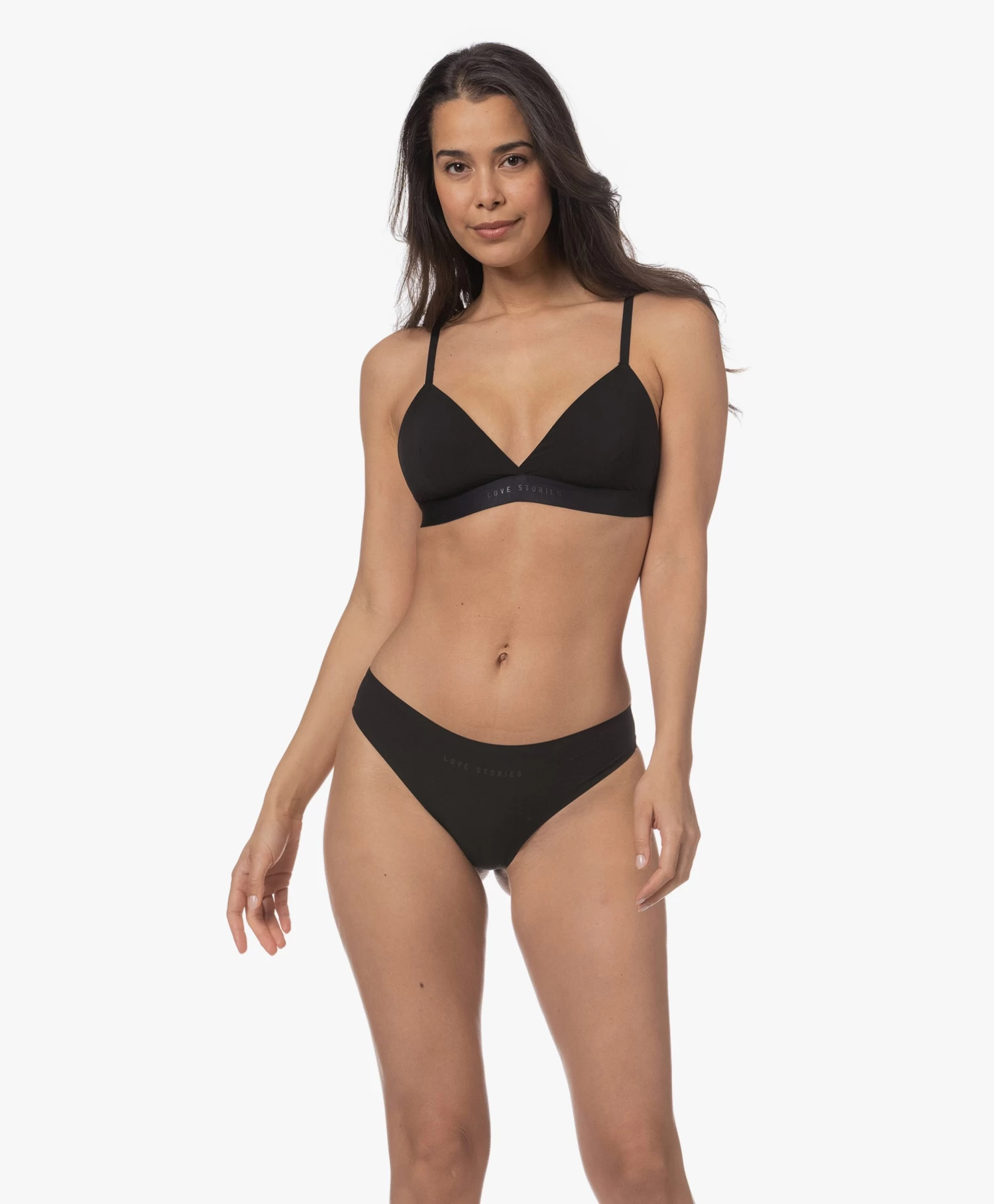 Love Stories Lou Naadloze String - Zwart 3 Love Stories Lou Naadloze String - Zwart - Afbeelding 3