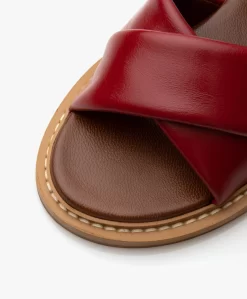 See By Chloé Lyna Kalfsleren Sandalen - Medium Rood -Kleding Series Winkel ba7a928a f9a9 4341 bda1 aa515c246c77 167 scaled