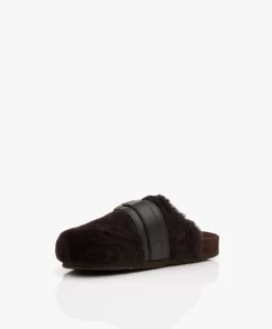 See By Chloé Gema Faux Lammy Mules - Donkerbruin -Kleding Series Winkel bb6d1e1f 8656 404c bbcc 991d1e4e87c4 06 scaled