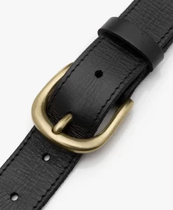 By-Bar Gevlochten Leren Riem - Zwart -Kleding Series Winkel by bar Braided Leather Belt Black 02 scaled