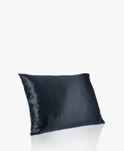 By Dariia Day Mulberry Zijden Kussensloop - Midnight Black