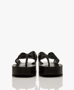 Filippa K Lamsleren Flatform Flip Flop Slippers - Zwart -Kleding Series Winkel c0842474 6449 4e64 8899 3d8fb7839db0 07 scaled