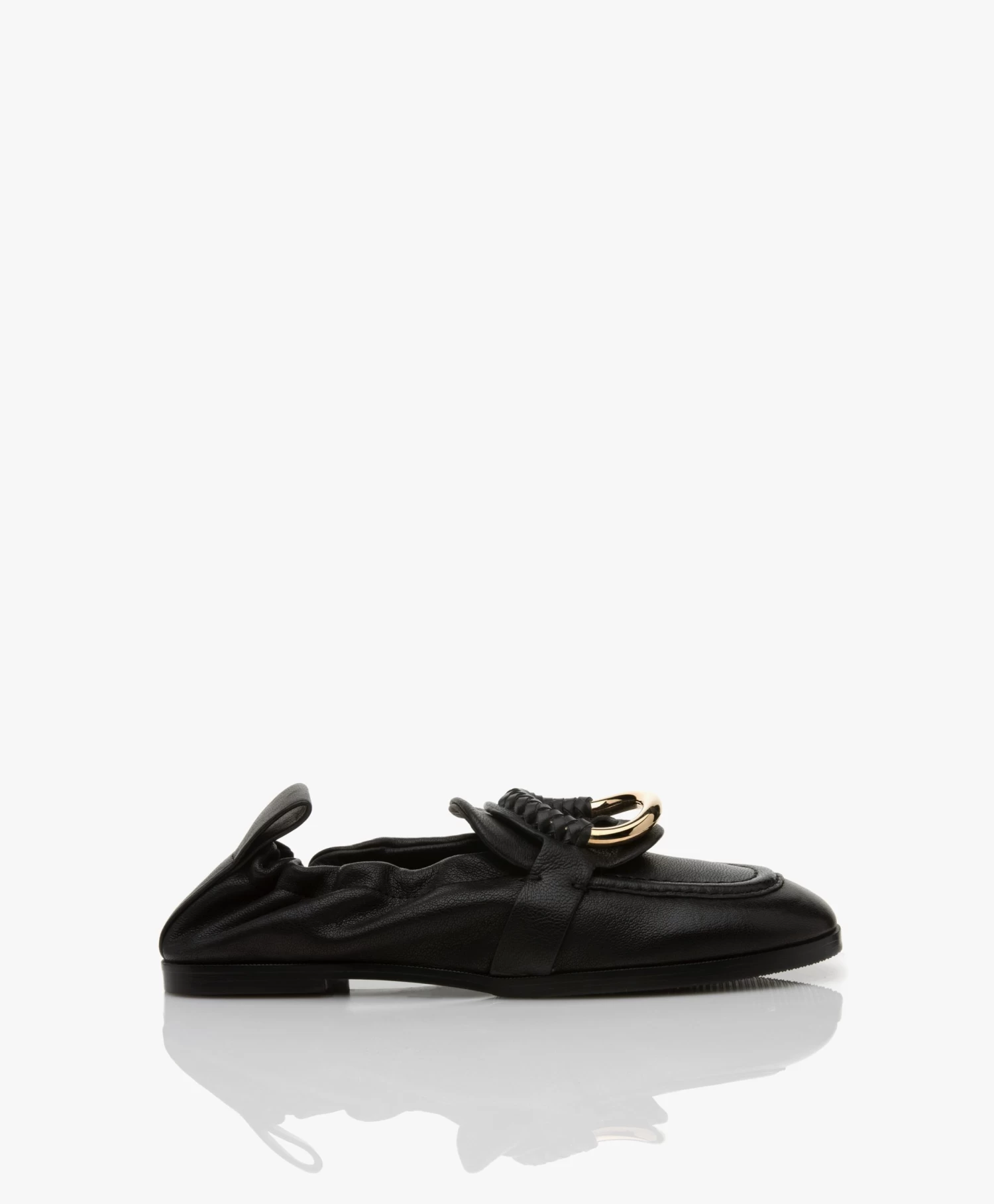See By Chloé Hana Leren Loafers - Zwart 1 See By Chloé Hana Leren Loafers - Zwart
