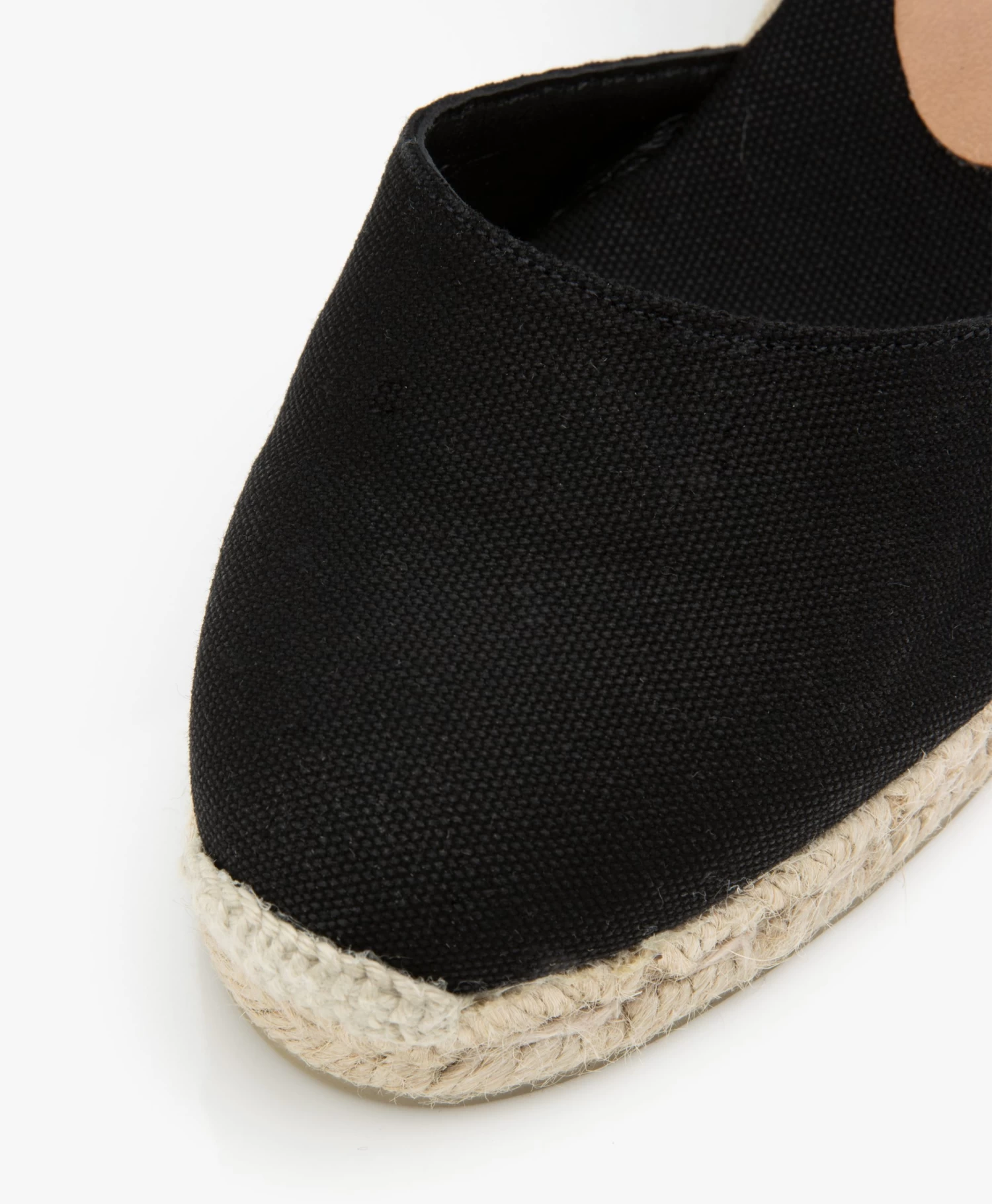Castañer Carina 7Cm Canvas Sleehak Espadrilles - Zwart 6 Castañer Carina 7Cm Canvas Sleehak Espadrilles - Zwart - Afbeelding 6