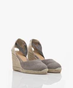 Castañer Carina 10Cm Canvas Sleehak Espadrilles - Plomo -Kleding Series Winkel cd52b7a5 78e5 410c ba90 e5a478671199 05 scaled