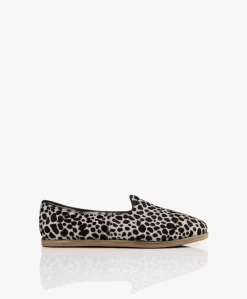 Surée Hairy Leren Print Loafers - Felidae