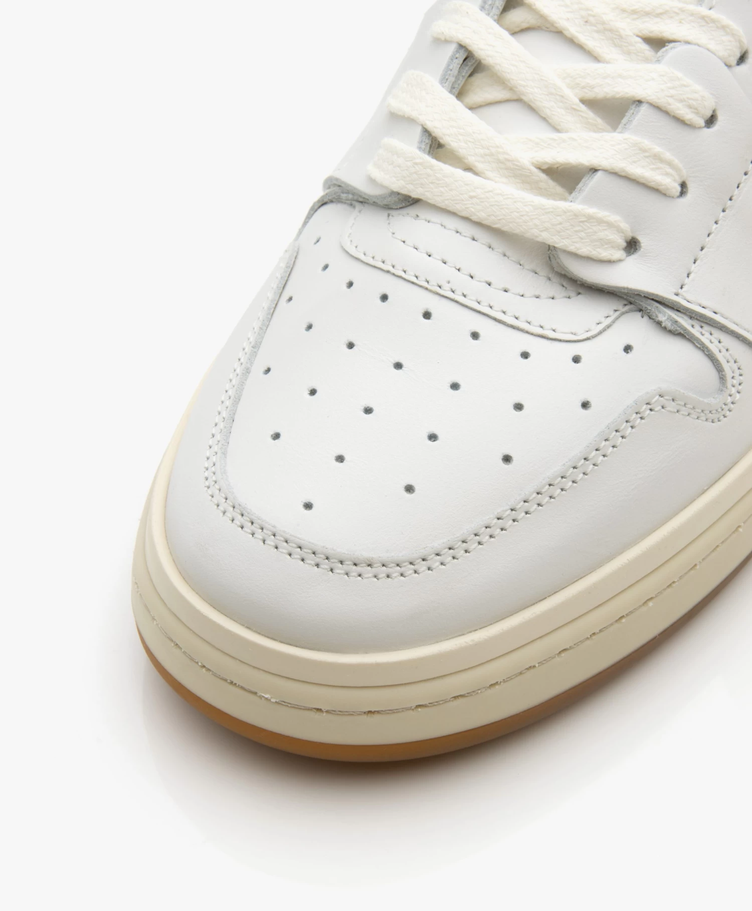 Closed Leren High-Top Sneakers - Wit 3 Closed Leren High-Top Sneakers - Wit - Afbeelding 3