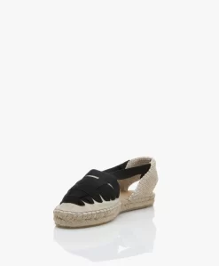 Castañer Jean Espadrille Sandalen - Ivoor/Zwart -Kleding Series Winkel d071bde2 9e74 4f64 bad2 7d87d6384b57 06 scaled