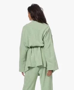 Speezys Amsterdam Badstof Jersey Kimono Jasje - Smoke Green -Kleding Series Winkel d2554a62 bd1c 4106 a9c3 4ed9e47b3ea4 49 scaled