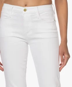 Frame Le High Straight Cropped Jeans - Wit -Kleding Series Winkel d284d461 f651 47c1 a226 6b8810214526 943 scaled