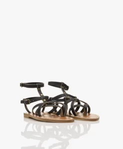 K. Jacques St. Tropez Larissa Leren Sandalen Met Studs - Marine -Kleding Series Winkel d45324fb 5564 4c7d b9e2 47cdd9a2961e 336 scaled