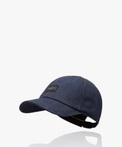 Rag & Bone Addison Denim Baseball Cap - Indigo