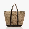 Vanessa Bruno Xl Raffia Shopper - Naturel/Zwart