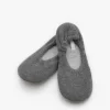 Skin Cashmere Ballerina Sloffen - Charcoal Heather