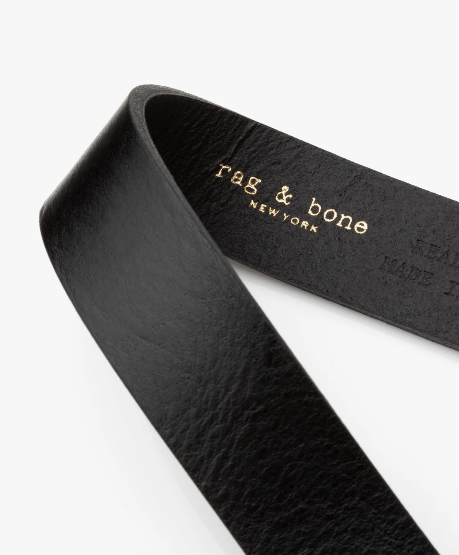 Rag & Bone Baby Boyfriend Leren Riem - Zwart 7 Rag & Bone Baby Boyfriend Leren Riem - Zwart - Afbeelding 7