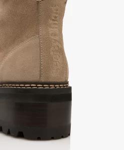 See By Chloé Mallory Enkellaarzen - Donkerbeige -Kleding Series Winkel d8d75081 1b78 4fcd 9654 dc40a4d5f3d6 03 scaled