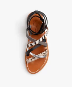 K. Jacques St. Tropez Aphrodite Leren Sandalen - Combi/Zwart -Kleding Series Winkel e5a34f85 f4f6 409b b854 4d878bb328ce scaled