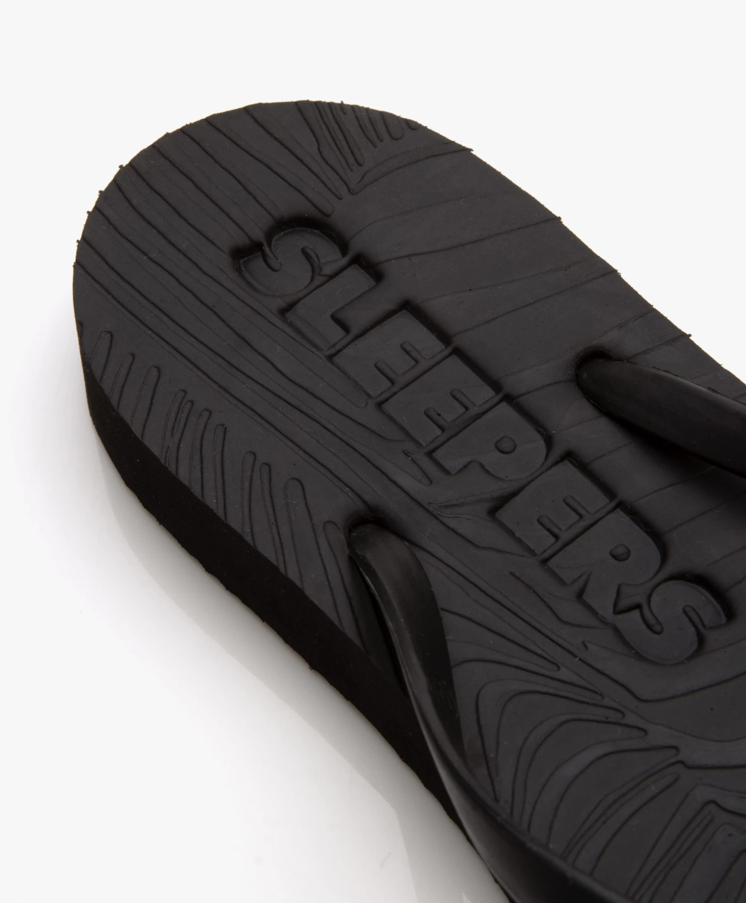 Sleepers Tapered Teenslippers Van Natuurlijk Rubber - Zwart 9 Sleepers Tapered Teenslippers Van Natuurlijk Rubber - Zwart - Afbeelding 9