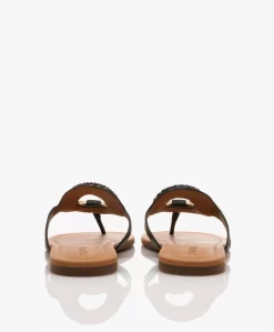 See By Chloé Hana Leren Slippers - Zwart/Bruin -Kleding Series Winkel e9849f02 d08a 4dd0 9348 e415204fc88e 04 scaled