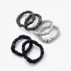 Slip™ 6-Pack Skinnies Zijden Scrunchies - Midnight