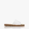 See By Chloé Essie Leren Slippers - Wit